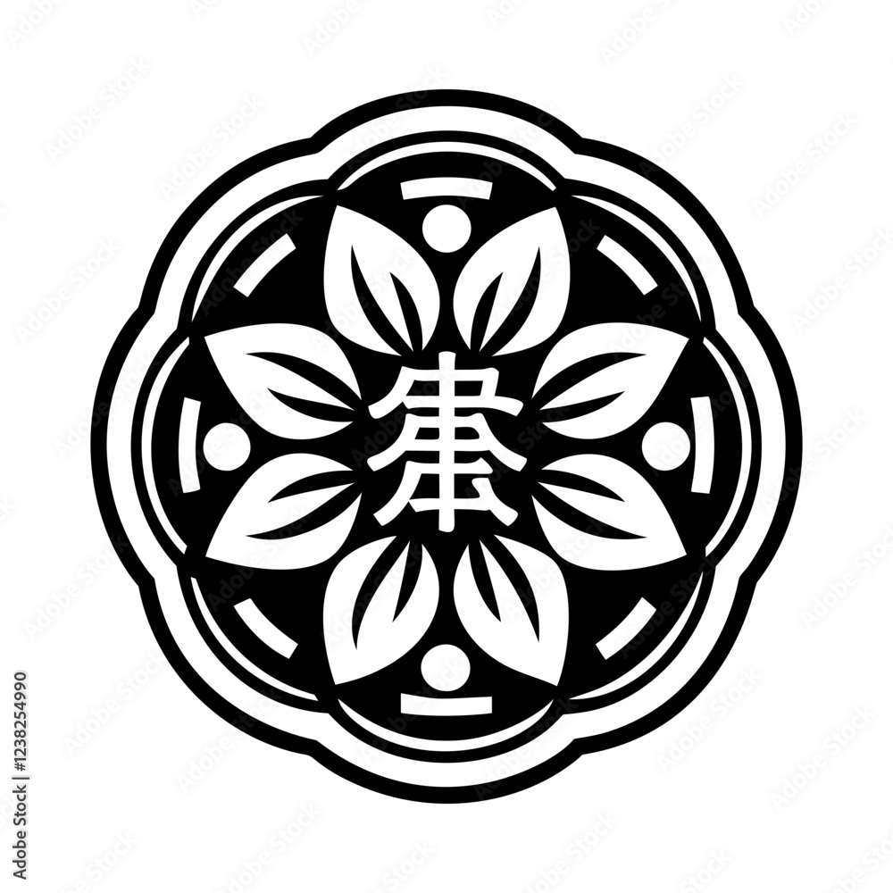 Family symbol icon in filled style Family symbol icon in filled style