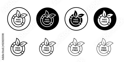 Msg free icon Vector logo outline