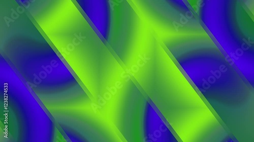 Flowing gradient stripes animation effect. Loopable 4k animation