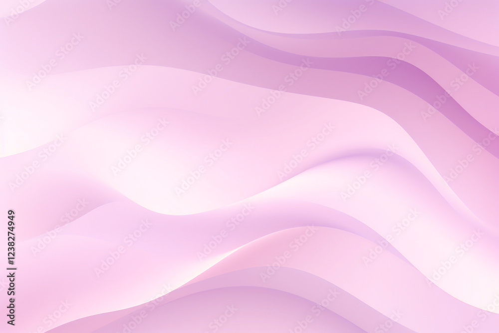 Fototapeta premium Abstract light purple geometric background