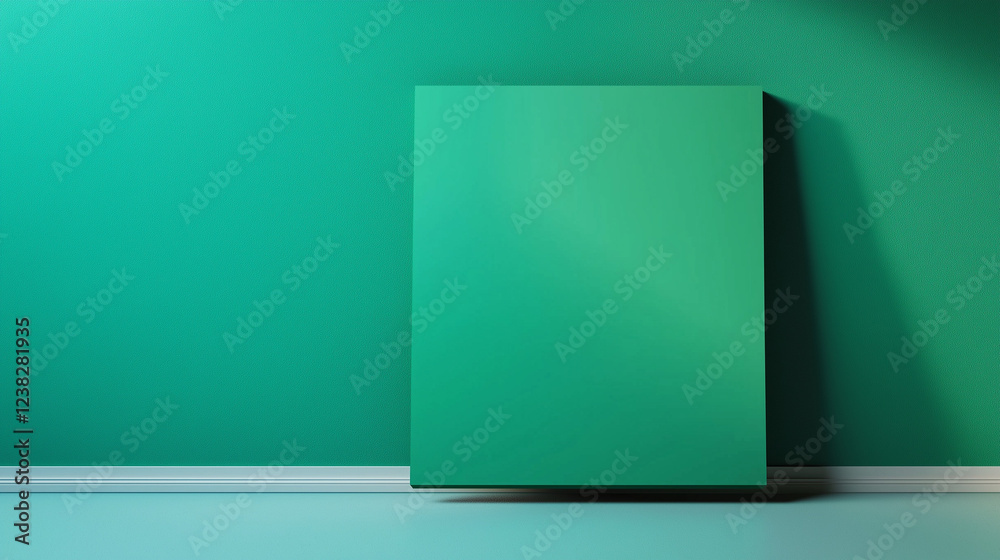 green blank rectangular banner isolated on green background green blank rectangular banner isolated on green background