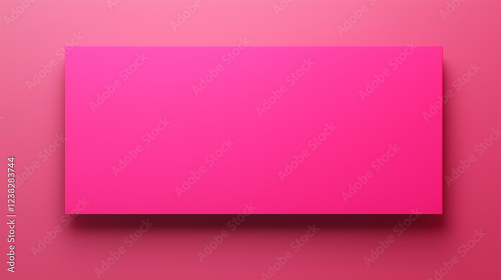 magenta blank rectangular banner isolated on magenta background magenta blank rectangular banner isolated on magenta background