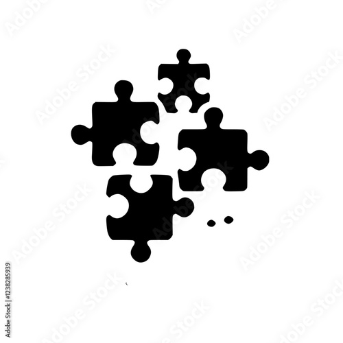 Abstract Puzzle Pieces: A Visual Metaphor for Problem Solving and Creative Thinking