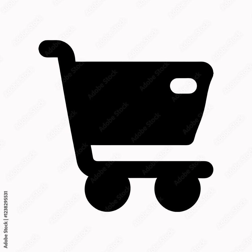cart isolated on white cart isolated on white