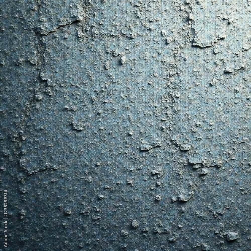 Obraz premium rough textured concrete wall with visible imperfections, splits, pores, rocky