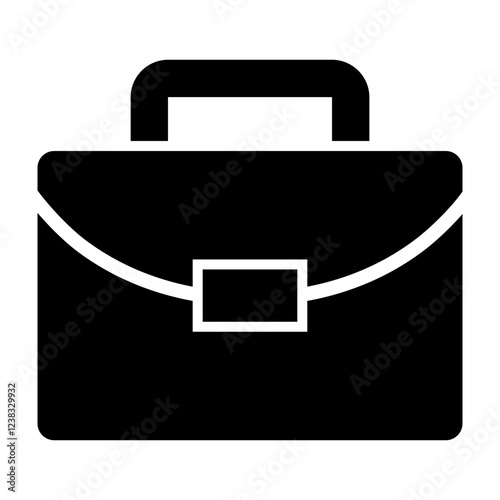 Satchel Glyph Icon Design