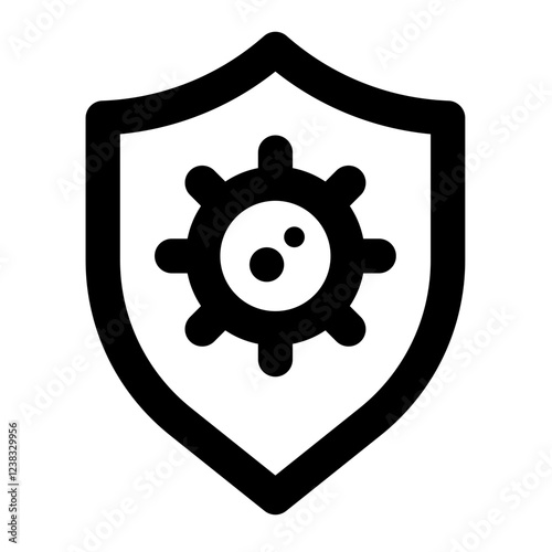 antivirus icon for illustration