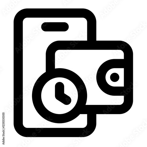 pay later icon for illustration
