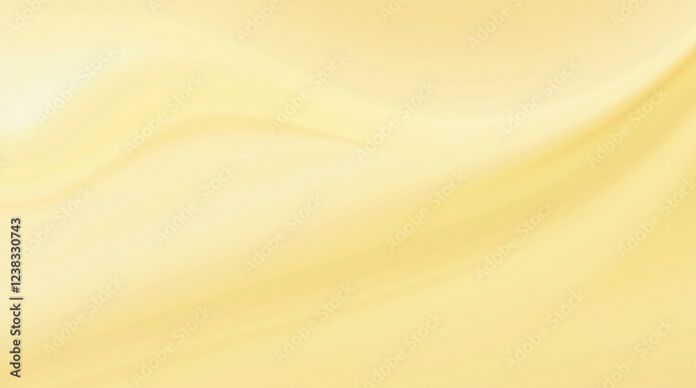 Soft Creamy Yellow Gradient With Smooth Flowing Waves Creating a Warm and Elegant Abstract Background. Soft Creamy Yellow Gradient With Smooth Flowing Waves Creating a Warm and Elegant Abstract Background.
