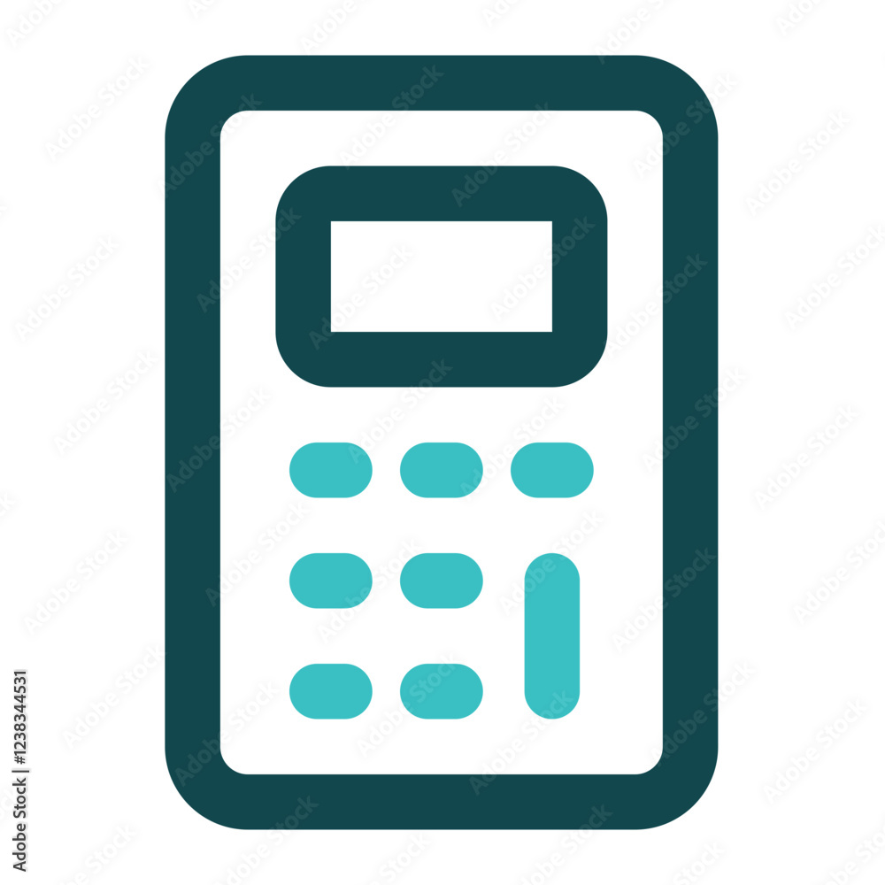 calculator icon for illustration calculator icon for illustration