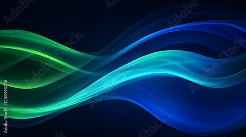 Black blue green abstract texture background. Color gradient. Dark matte elegant background with space for design. Canvas. Poster. Christmas.