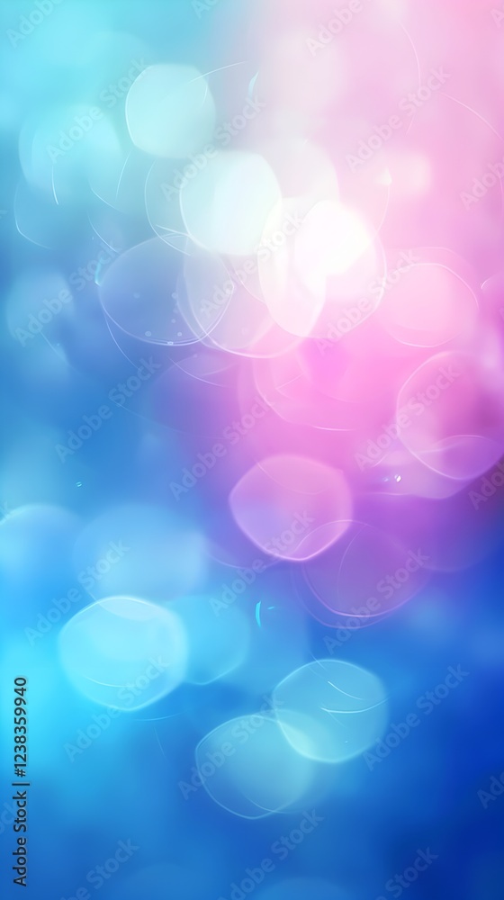 A blue and pink background with a lot of circles A blue and pink background with a lot of circles