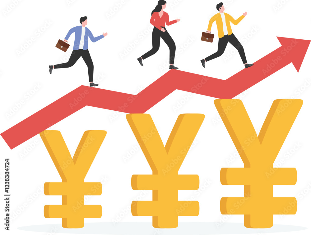 Obraz premium return on investment, savings, making money