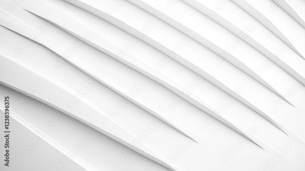 Obraz premium Curved Lines Add a Sleek, Modern Look