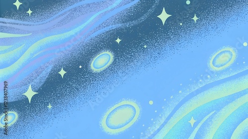 Abstract citrus background - fruits as planets in space, juicy creative wallpaper