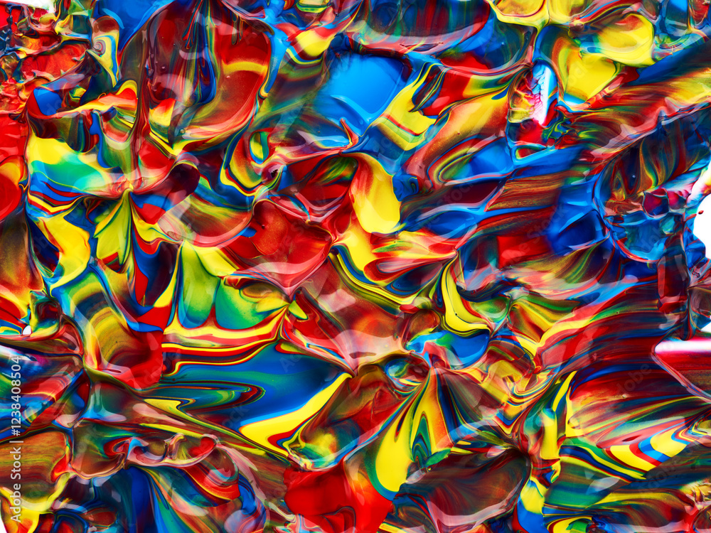 Obraz premium Colourful paint abstract texture background