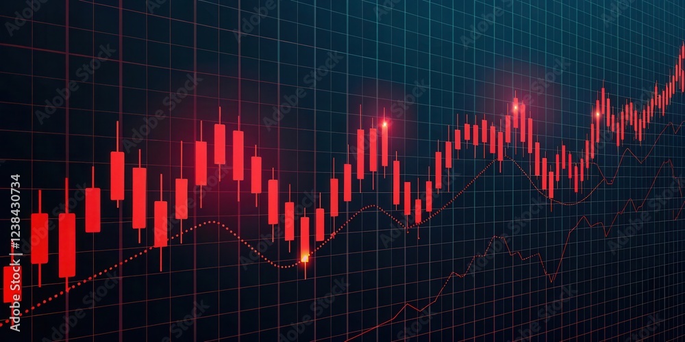 Analyzing Market Trends A Visual Representation of Candlestick Charts and Moving Averages Showing Price Fluctuations and Potential Investment Opportunities Analyzing Market Trends A Visual Representation of Candlestick Charts and Moving Averages Showing Price Fluctuations and Potential Investment Opportunities