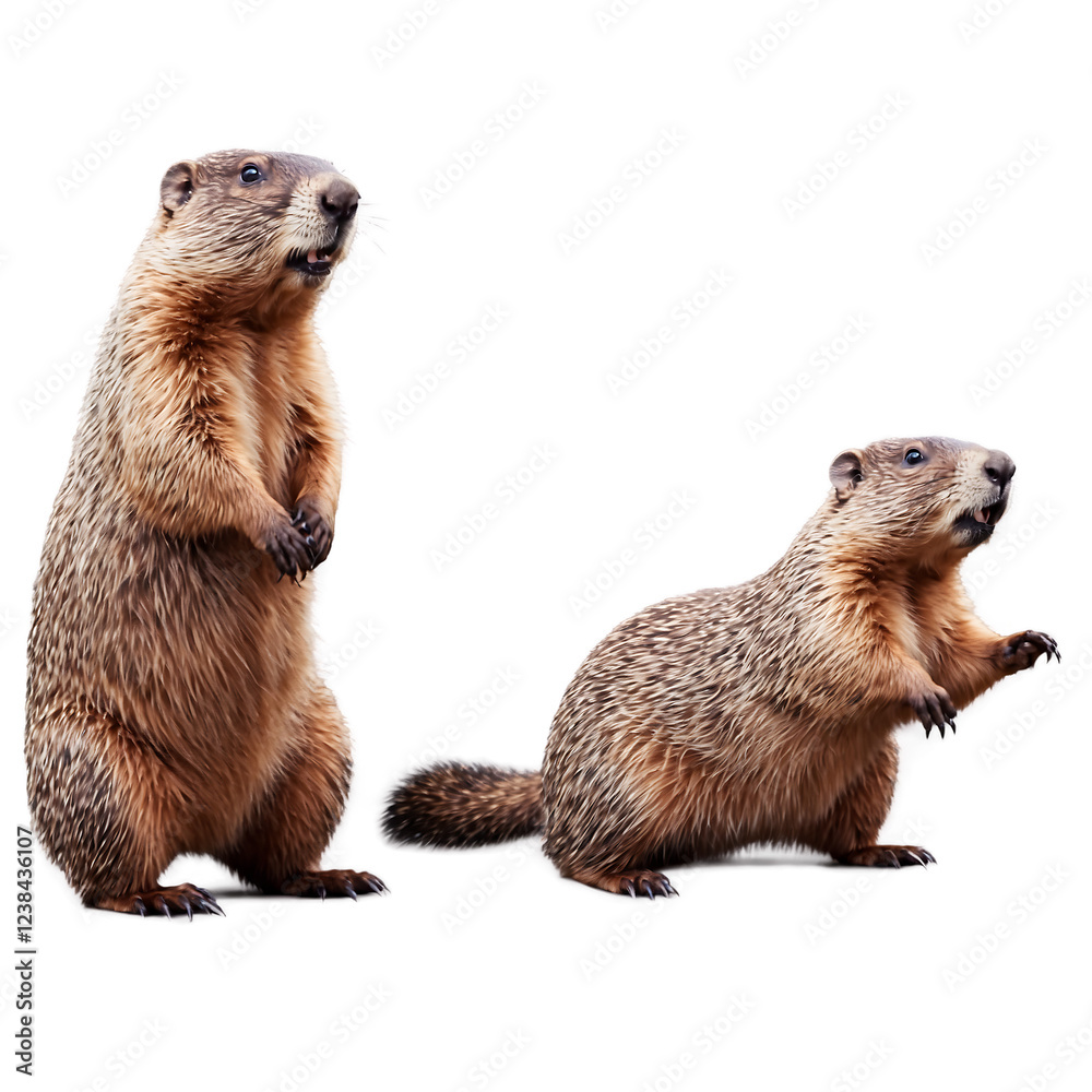european otter on a rock european otter on a rock