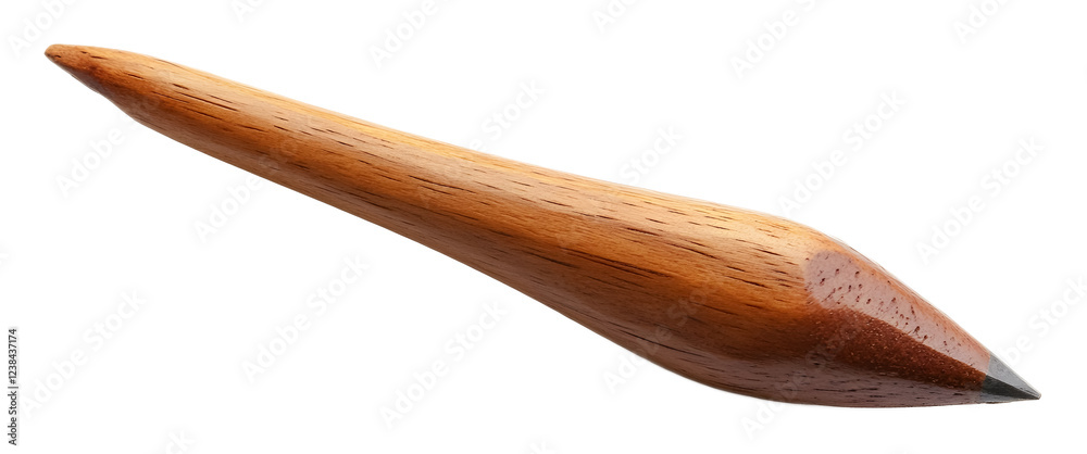 Hardwood sculpting tool on a transparent background. isolated background. Hardwood sculpting tool on a transparent background. isolated background.