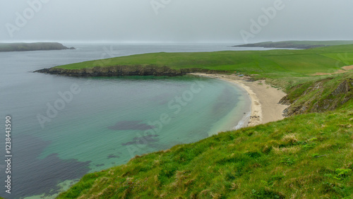 Wallpaper Mural Levenwick beach in the south of Shetland Islands, United Kingdom Torontodigital.ca