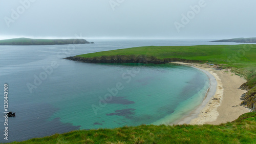 Wallpaper Mural Levenwick beach in the south of Shetland Islands, United Kingdom Torontodigital.ca