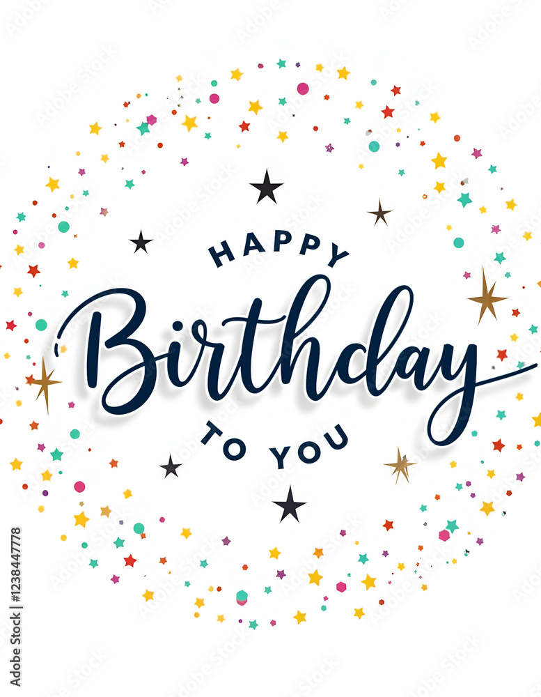 Happy birthday to you Happy birthday to you