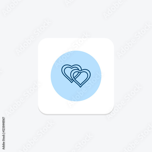 Love Bond pentaglow, vector, pixel perfect, illustrator file