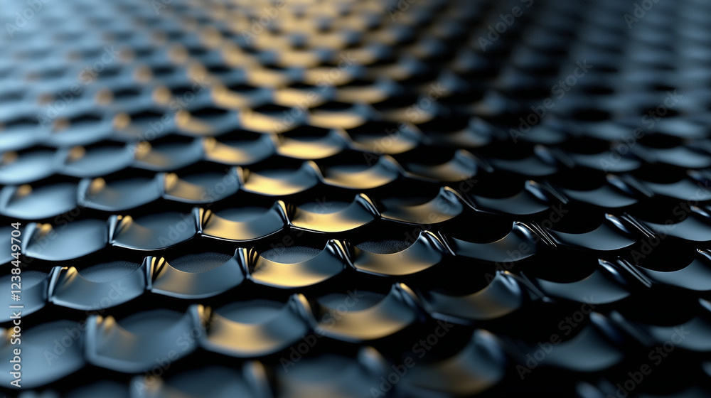 Obraz premium Close Up of Carbon Fiber Texture in Industrial Design