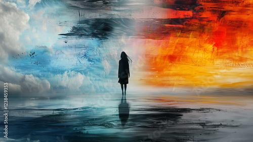 Parallel Worlds Merging in Surrealistic Composition