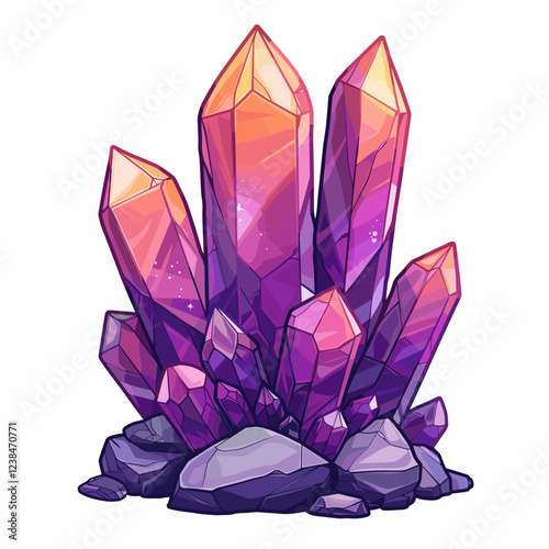 pink and purple diamond
