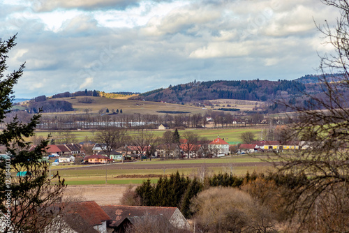 Obraz na płótnie Generated image w salonie