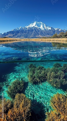 lake pukaki turquoise waters new zealand landscape