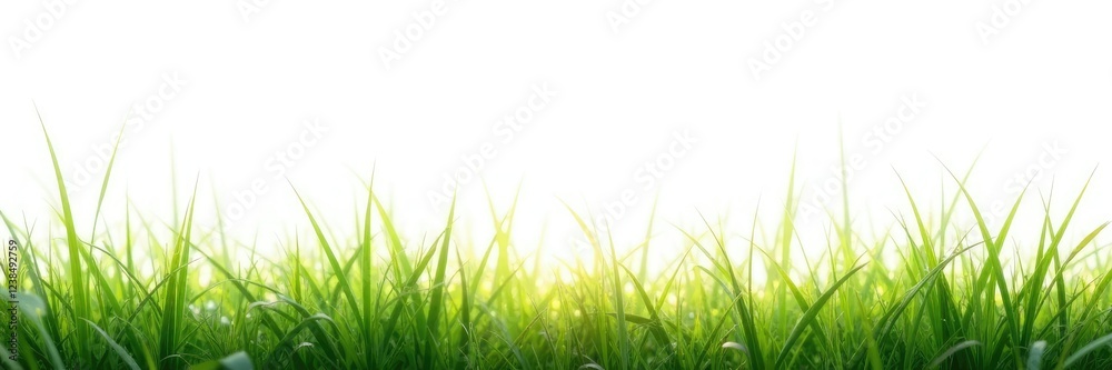 Softly lit tufts of ornamental grasses against a stark white backdrop, foliage highlights, grassy, illumination Softly lit tufts of ornamental grasses against a stark white backdrop, foliage highlights, grassy, illumination