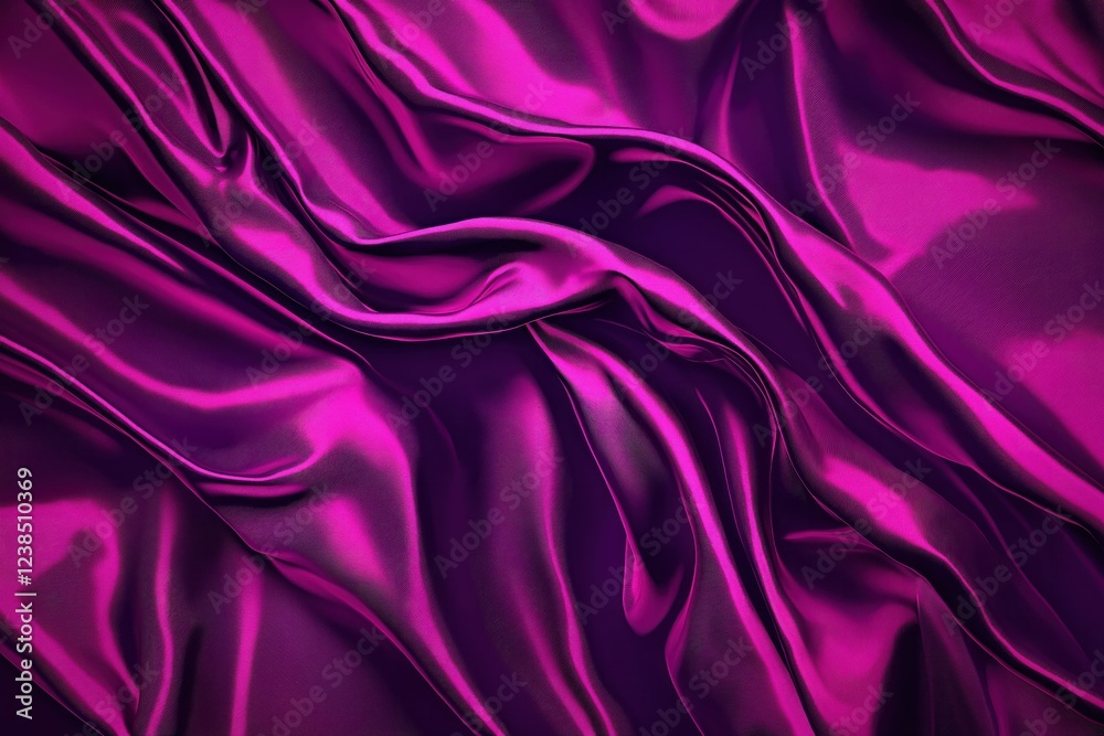 Smooth elegant purple silk or satin luxury cloth texture background