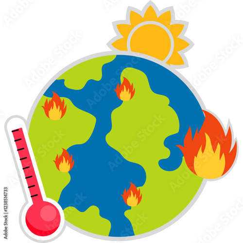 Climate Change Sticker