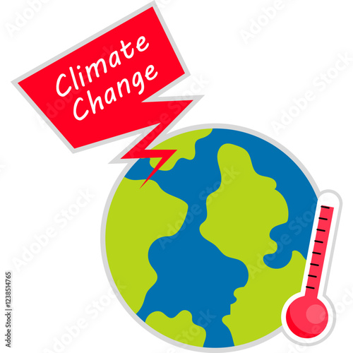 Climate Change Sticker