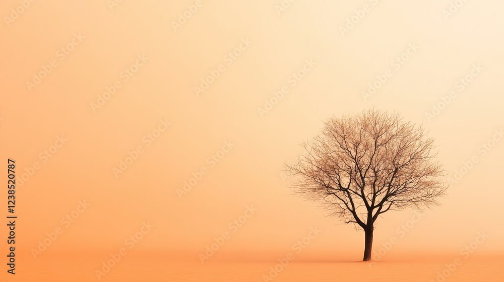 A Tree Covered in a Layer of Dust Illustrating the Environmental Impact of PM2.5 Pollution in a Gigapixel Image Format A Tree Covered in a Layer of Dust Illustrating the Environmental Impact of PM2.5 Pollution in a Gigapixel Image Format