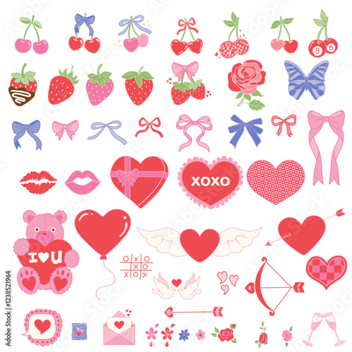 Coquette  Valentine Color