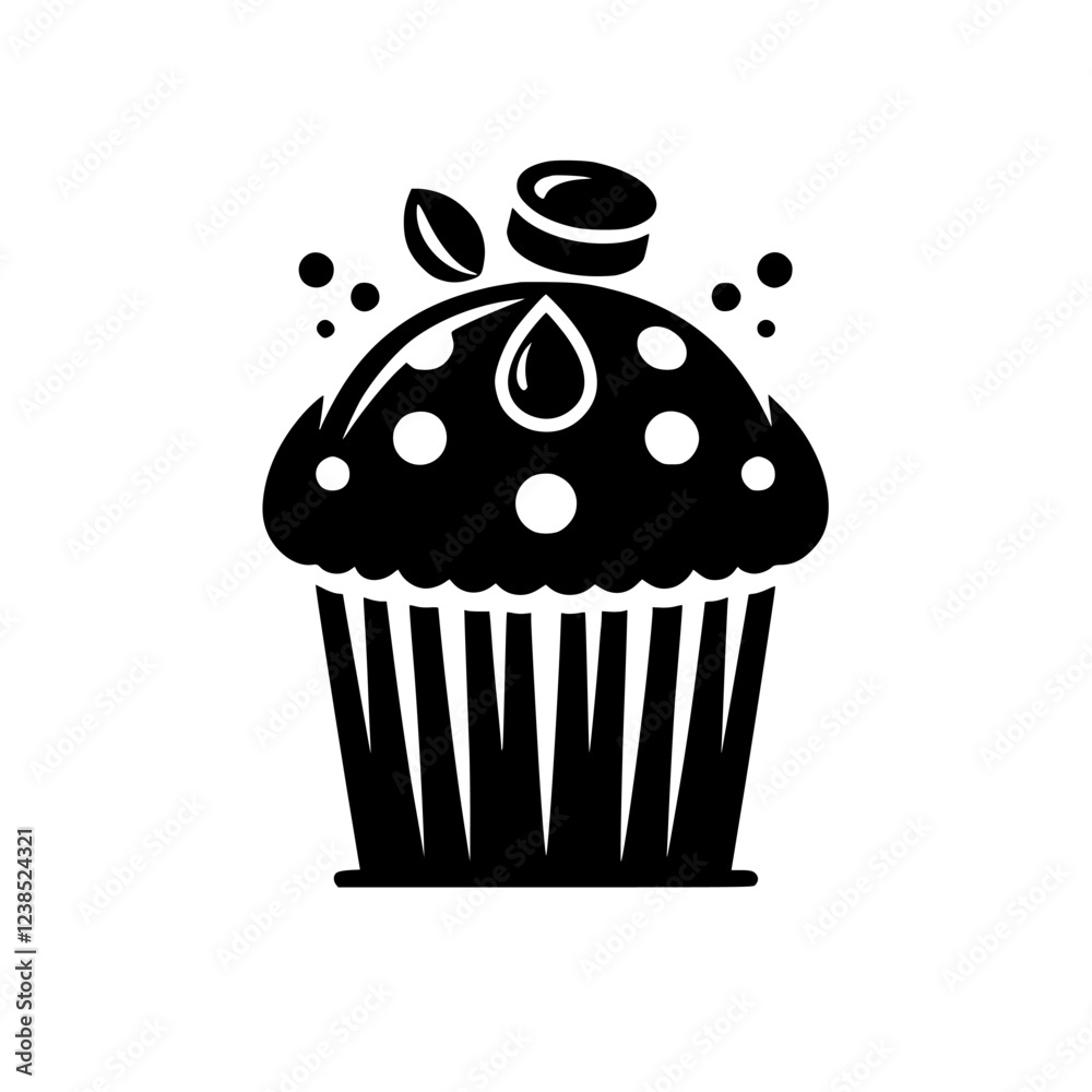 A delectable cupcake, exquisitely adorned with chocolate and vanilla frosting, and topped with delightful sprinkles. This image is perfect for bakery websites, food blogs, and dessert menus. A delectable cupcake, exquisitely adorned with chocolate and vanilla frosting, and topped with delightful sprinkles. This image is perfect for bakery websites, food blogs, and dessert menus.