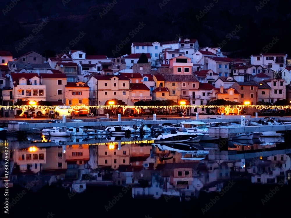 Fototapeta premium sea island krk