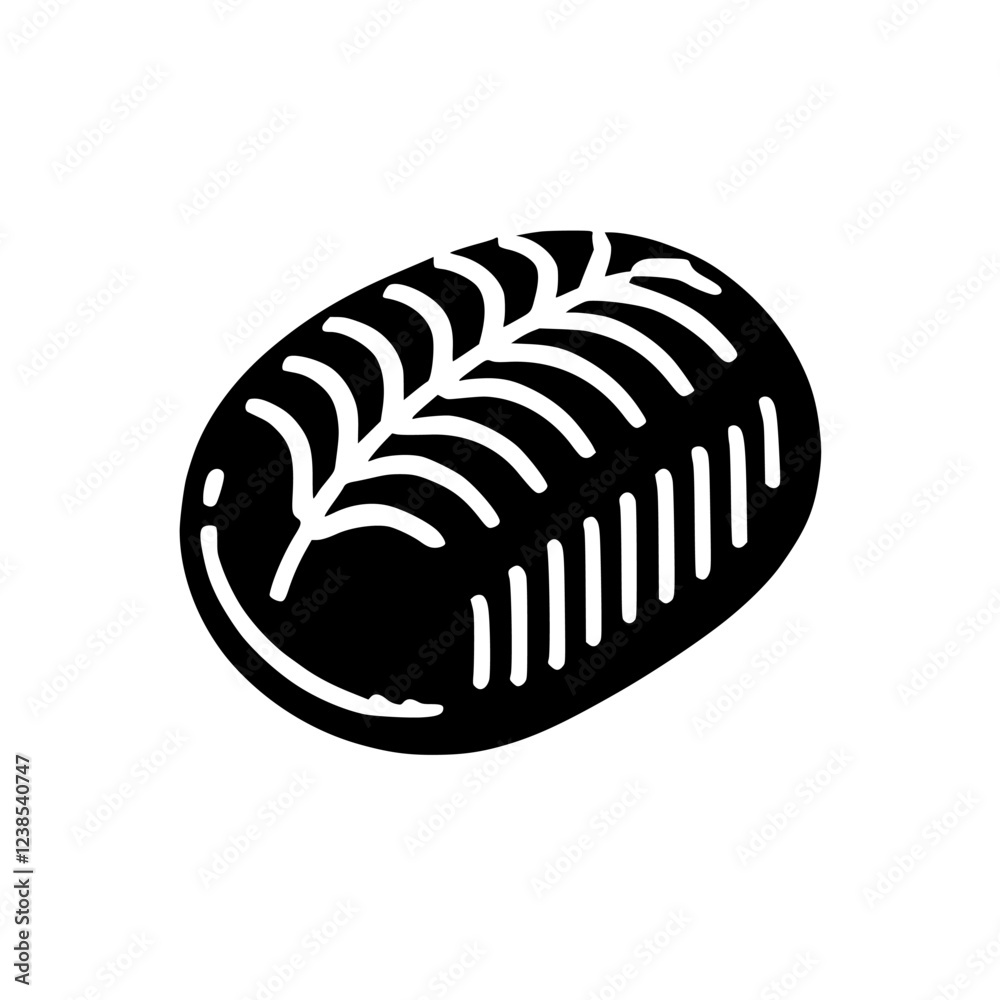A black and white illustration of a freshly baked bread loaf. The image is minimalist and stylish, perfect for bakery websites or food blogs. A black and white illustration of a freshly baked bread loaf. The image is minimalist and stylish, perfect for bakery websites or food blogs.