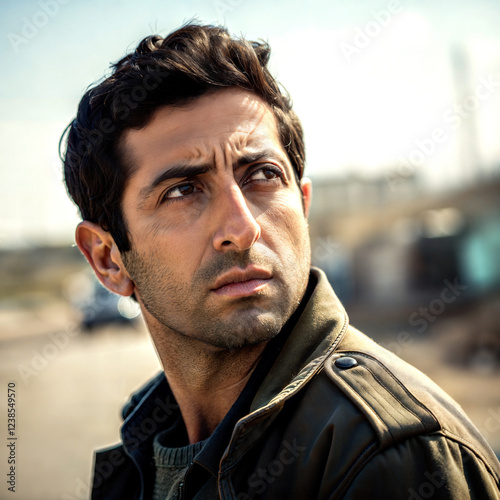 portrait of israeli man