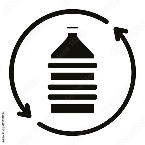 gallon Renewable energy Solid icon