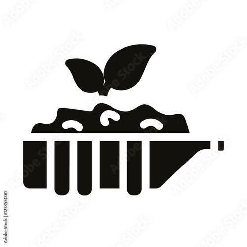plant Renewable energy Solid icon