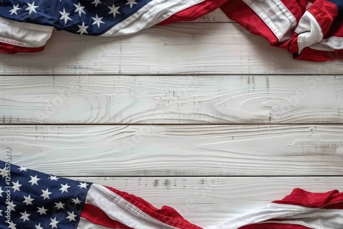 American flag waving. American flag for Memorial Day, 4th of July, Labor Day. Independence Day, 4th July, Graveyard, concept.