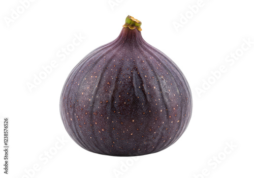 Fig isolated on white background, no depth of field, sharp.