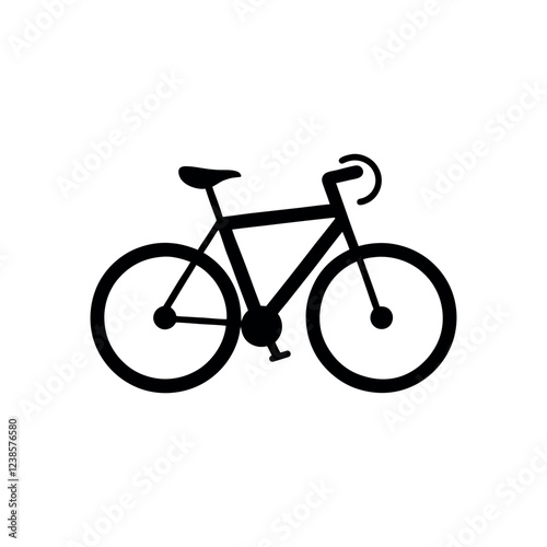 silhouette of   bicycle