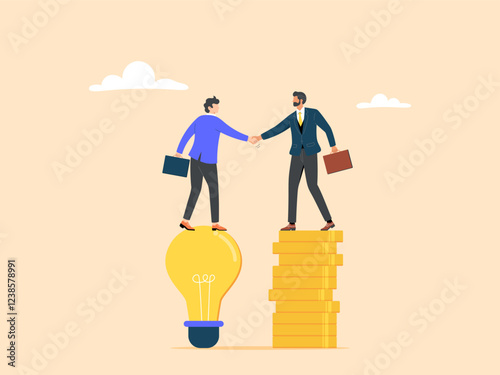 Entering into a business agreement or joint venture