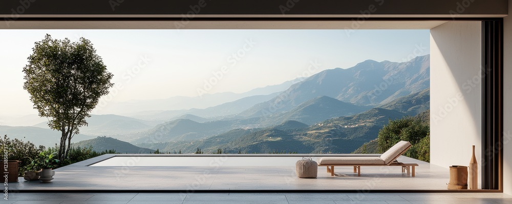 Fototapeta premium Transparent windows innovative solar energy solutions for homes