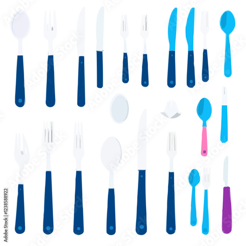 set of cutlery